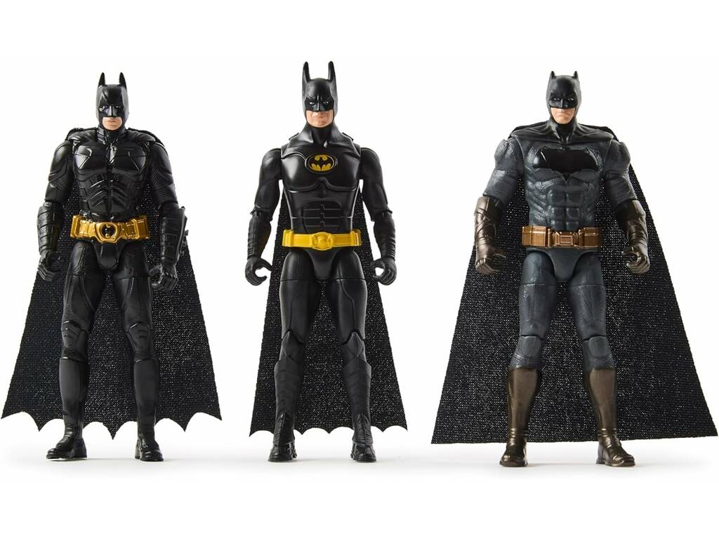 Batman DC 85 Aniversario Pack 3 Figuras Spin Master 6070909