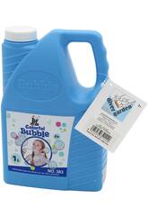 Mini bouteille bleue de savon liquide  bulles 1000 ml