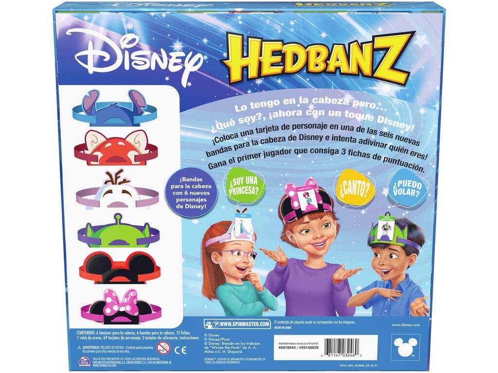 Hedbanz Disney Spin Master 6070943