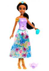 Disney Princesse Jasmine Poupée Spin And Reveal de Mattel HXC23