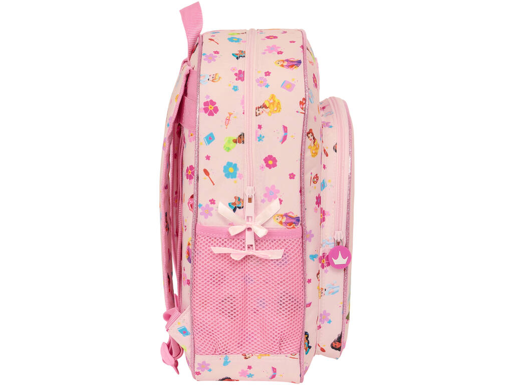 Mochila Junior Adaptável a Carrinho Princesas Disney de Safta 612480640