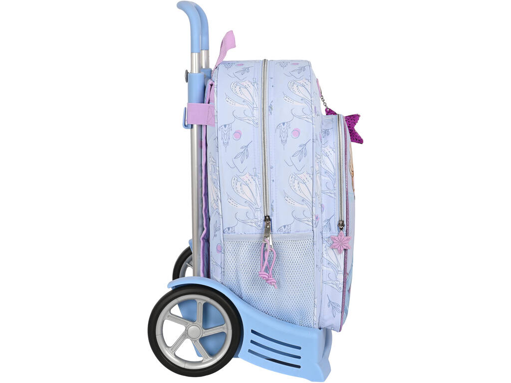 Sac à dos avec trolley Evolution Frozen Believe Safta 612315860