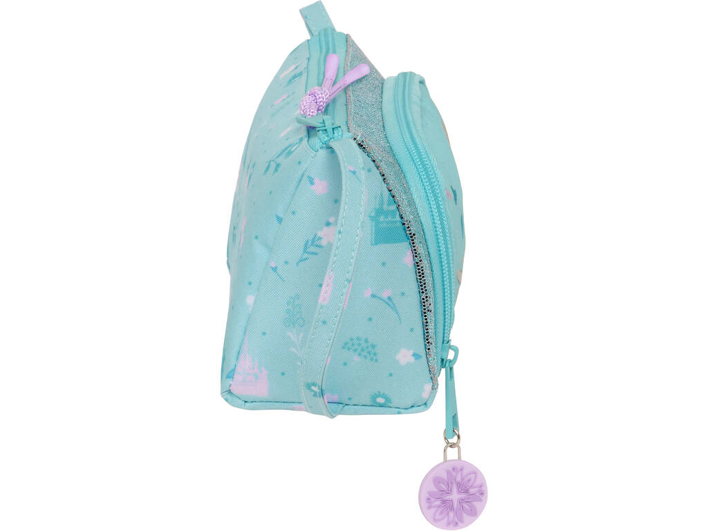 Estojo Dobrável com Bolso Frozen Safta 412373917