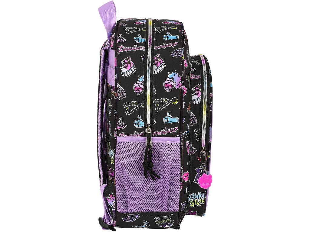 Junior-Rucksack an Rollwagen anpassbar Monster High von Safta 612398640