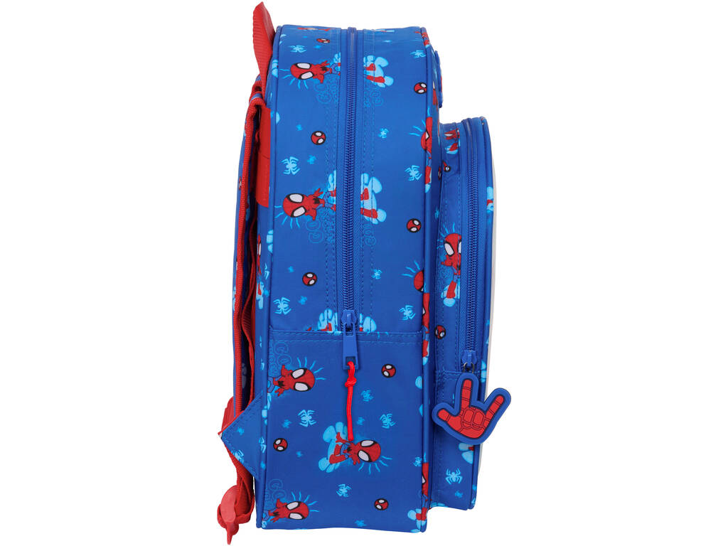 Zaino per bambini adattabile al trolley Spidey di Safta 642432185