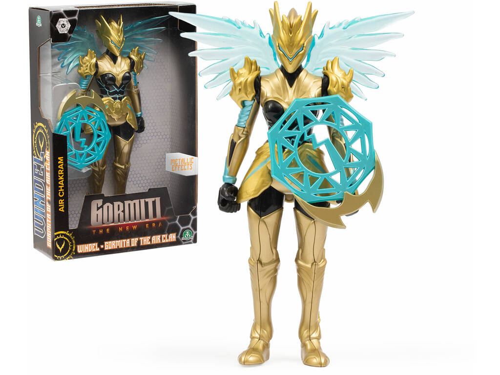 Gormiti The New Era 27 cm Gormiti Hero Action Figure with Famosa Weapon GRV06000