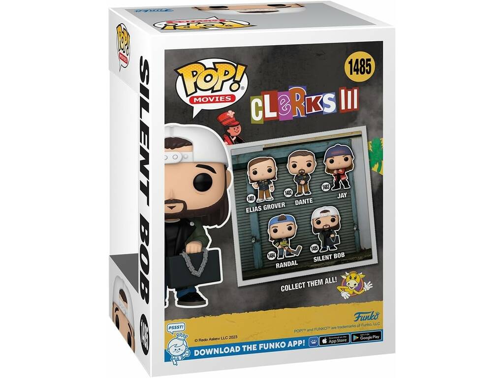 Funko Pop Movies Clerks 3 Figura di Bob il Silenzioso 72445