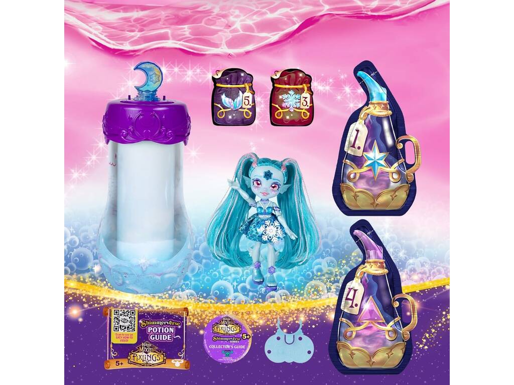 Magic Mixies Pixlings Boneca Série Shimmerverse Famosa MG101000