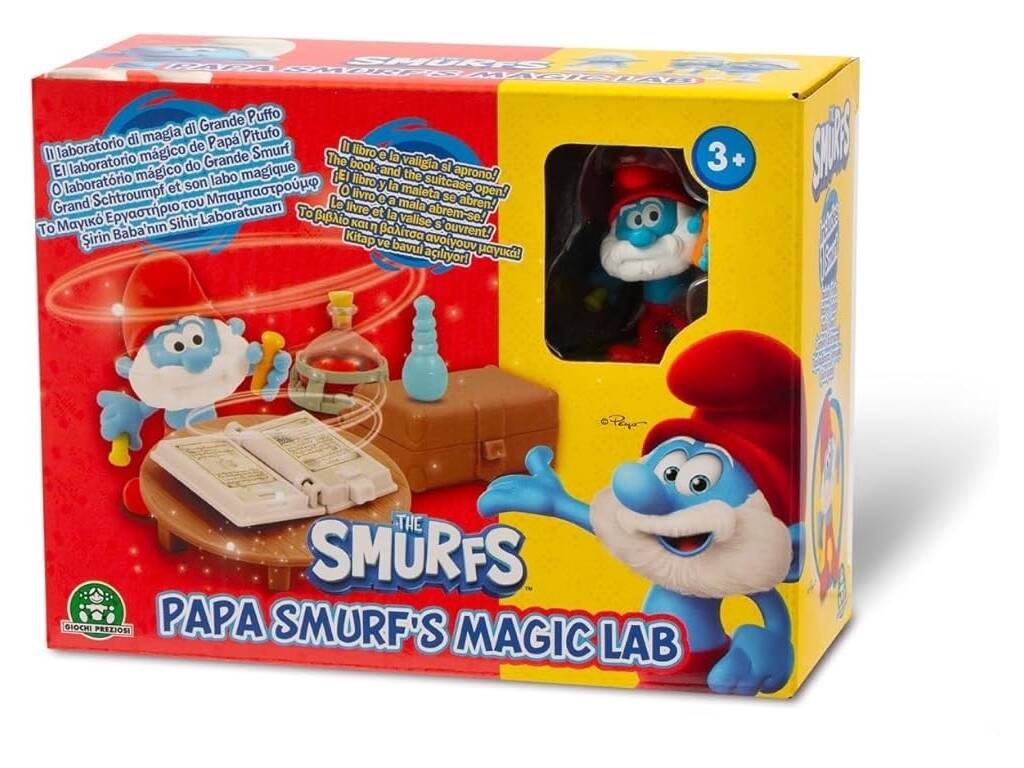 Pitufos Playset con Figura Famosa PUF18000