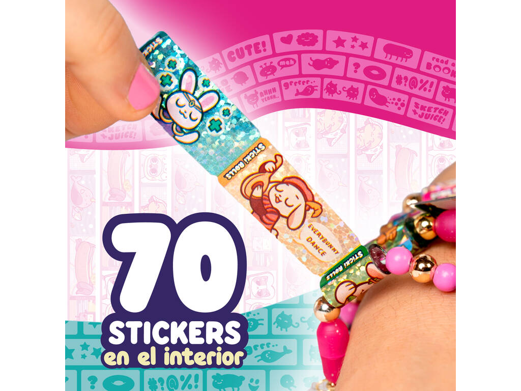 Sticki Rolls Pack Brazalete Famosa TCR01000