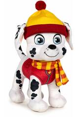 Peluche Paw Patrol Marshall d'inverno 20 cm Famosa 760023917