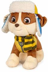 Paw Patrol Rubble Jouet doux d'hiver 20 cm Famosa 760023917