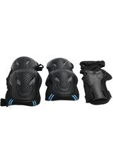 Jeu de protection multisport X-Trem Taille M pour enfants avec coudières, genouillères et poignets