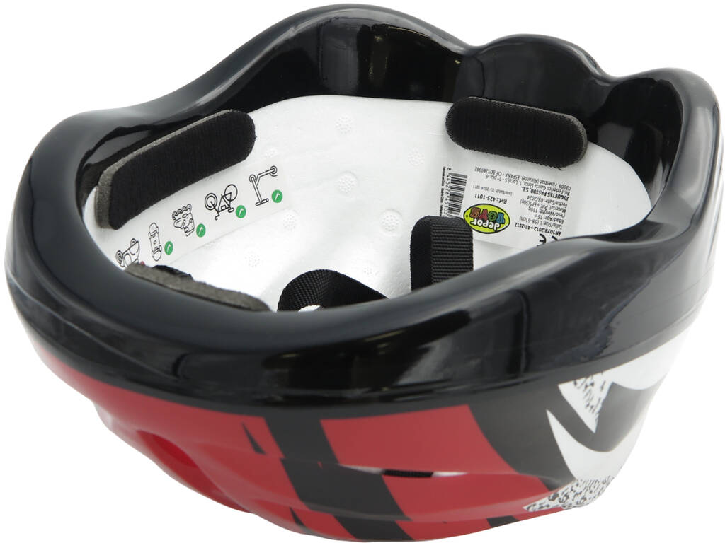 Capacete Desportivo Multidesporto X-Treme Vermelho e Preto para Adultos Tamanho L