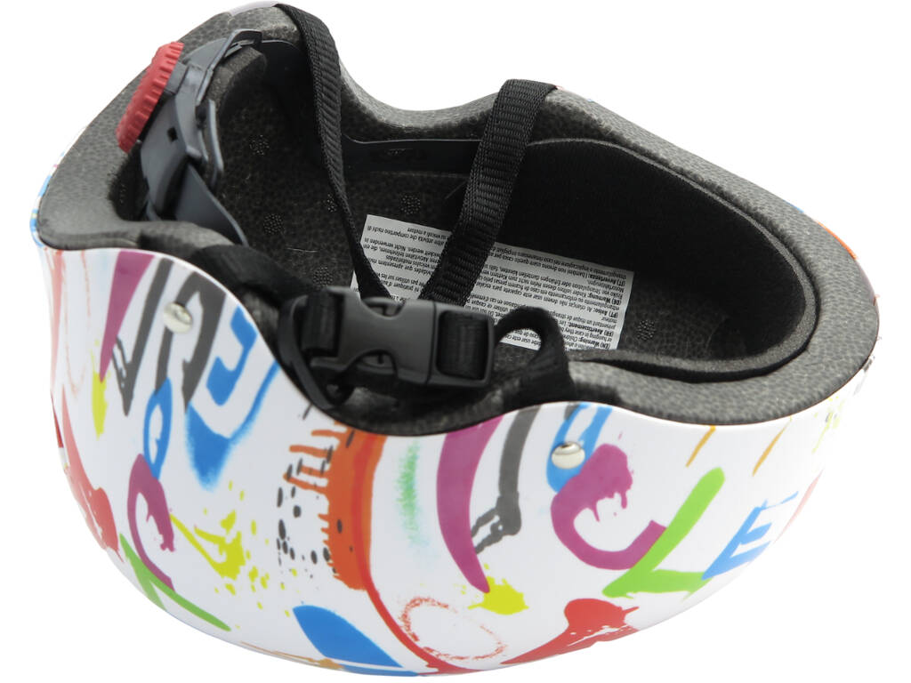 Casque de sport multisport Graffiti pour adultes Taille L