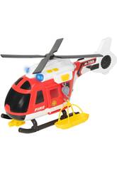 Teamsterz Helicóptero de Rescate de Bomberos con Luz y Sonidos HTI 1416845