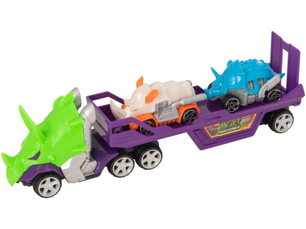 Teamsterz Trucks mit 2 Metal Beast Machines von HTI 1417554