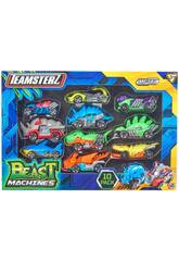 Teamsterz Pack con 10 veicoli Metal Beast Machines HTI 1417435