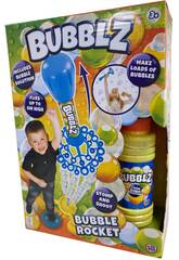 Bubblz Foguete com Lanador Bubble Rocket e Garrafa de 236 ml HTI 1374799