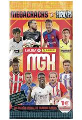 Enveloppe Megacracks La Liga 24-25 avec 6 cartes Panini