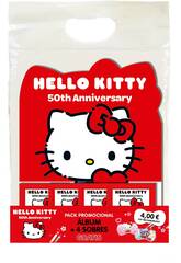 Hello Kitty 50 Aniversario Pack Promocional lbum con 4 Sobres Panini