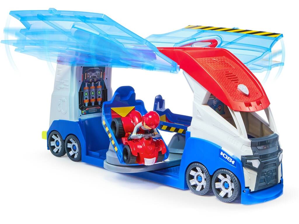 Véhicule de lancement et de sauvetage Paw Patrol Paw Patroller avec figurine Ryder et Spin Master Quad 6069338