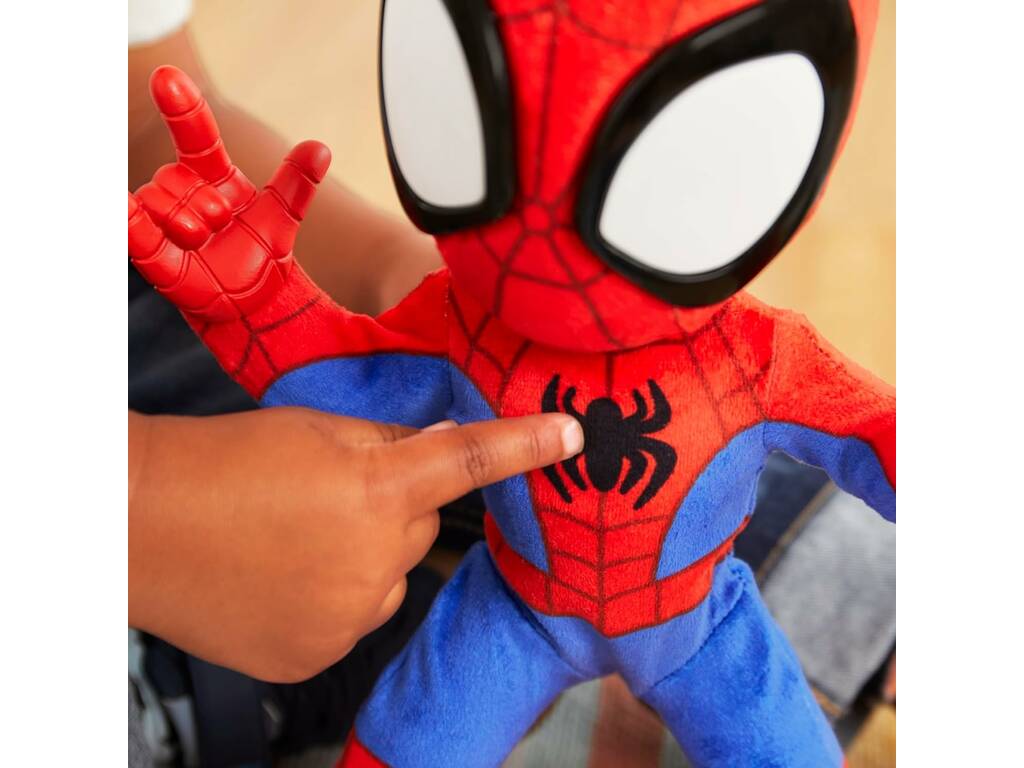 Spidey And His Amazing Friends Figura Spidey Baila y Gatea Hasbro F6722