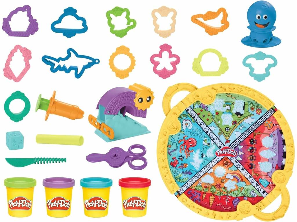 PlayDoh Set di gioco portatile Hasbro F9143