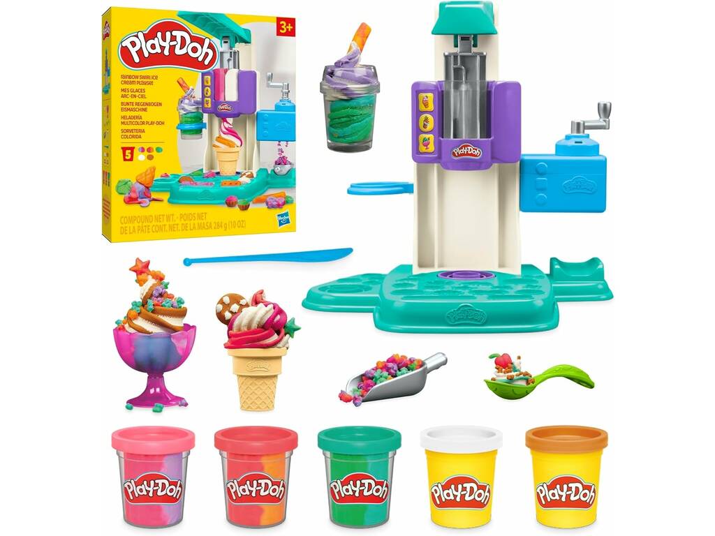 Playdoh Heladería Multicolor Hasbro G0028