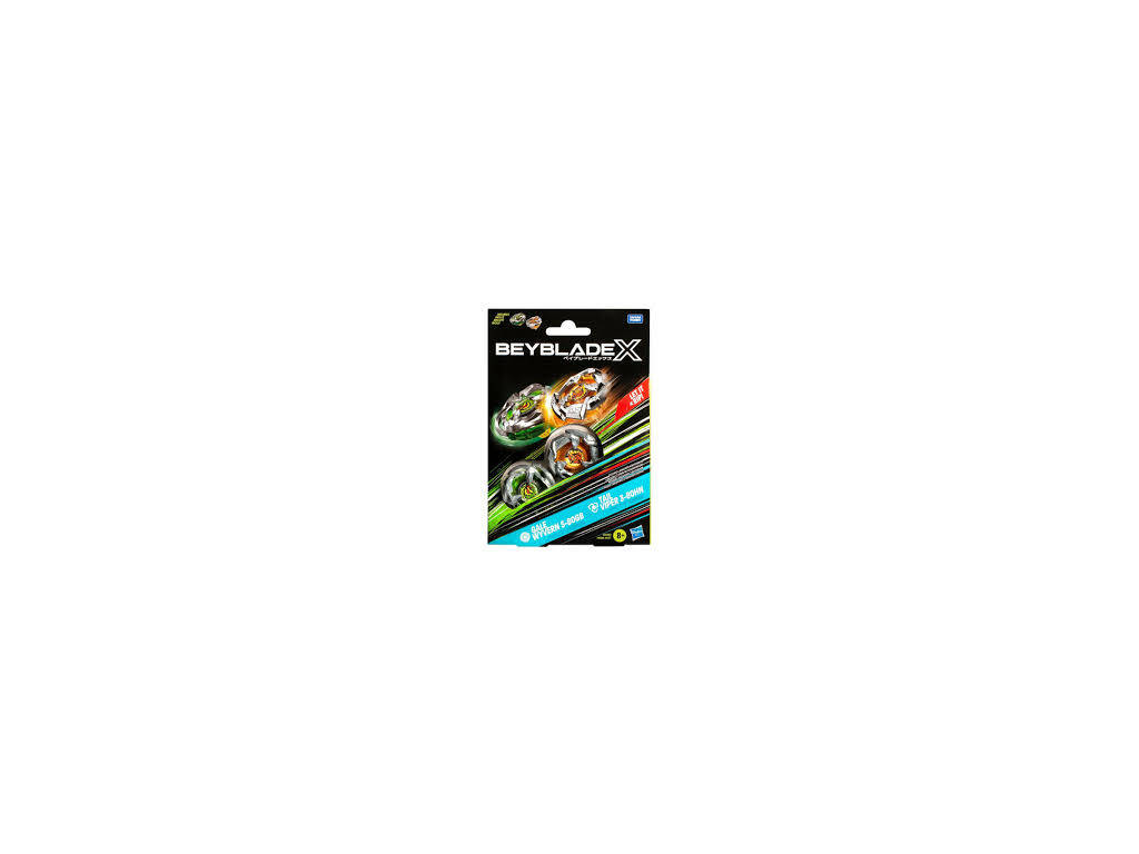 Beyblade X Pack 2 Lapins Tournants Sans Lanceur