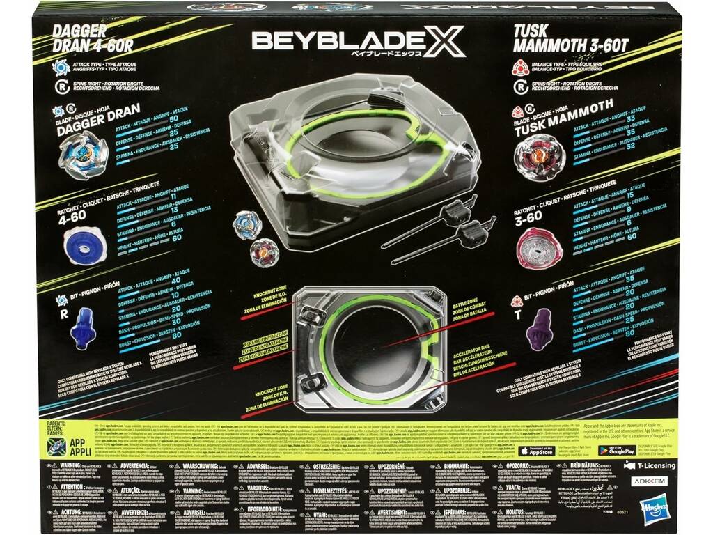 Beyblade X Set di battaglia Xtreme Hasbro F9588