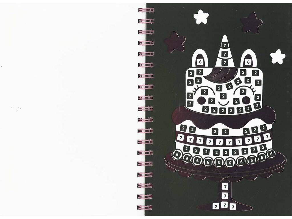 Livre Créez et colorez des licornes avec des mosaïques de paillettes