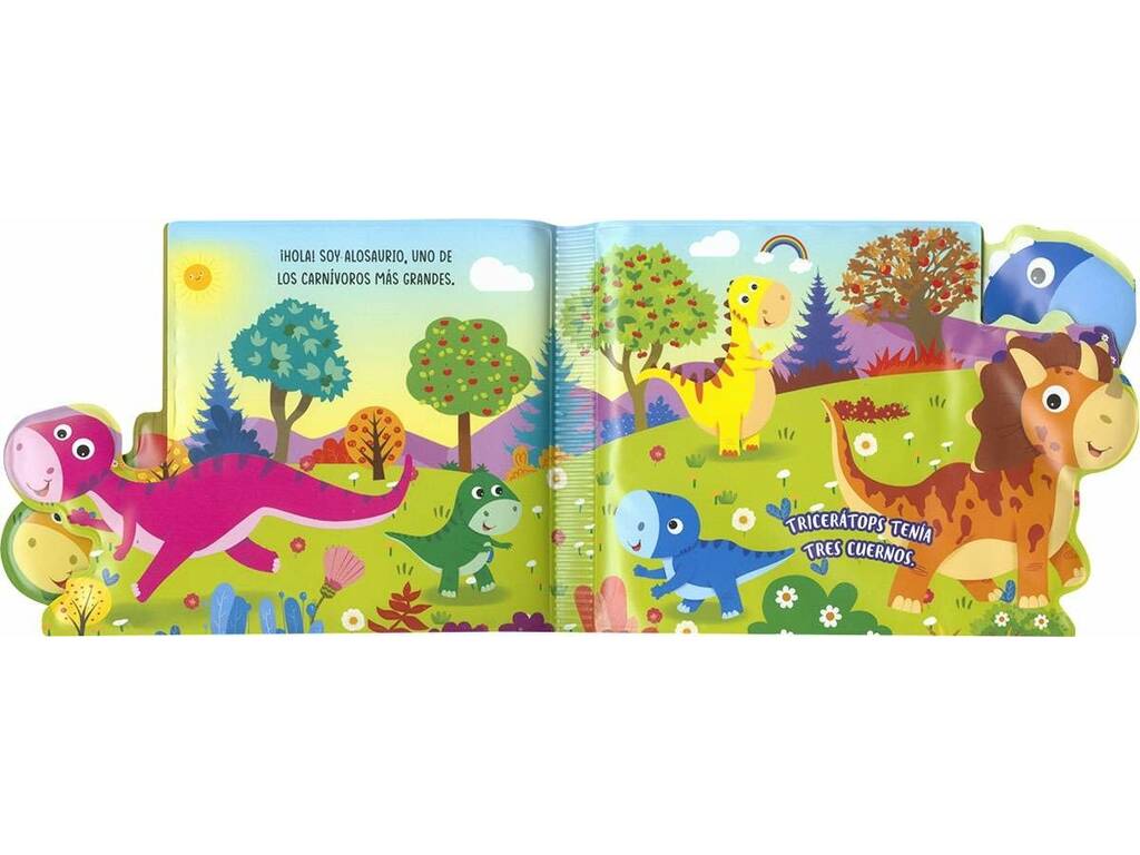 Livre de bain Dinosaure