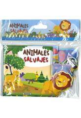 Livre de bain sur les animaux sauvages