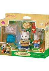 Sylvanian Families Explorer Set Cat Brothers Cat Latte by Epoch to imagine 5763