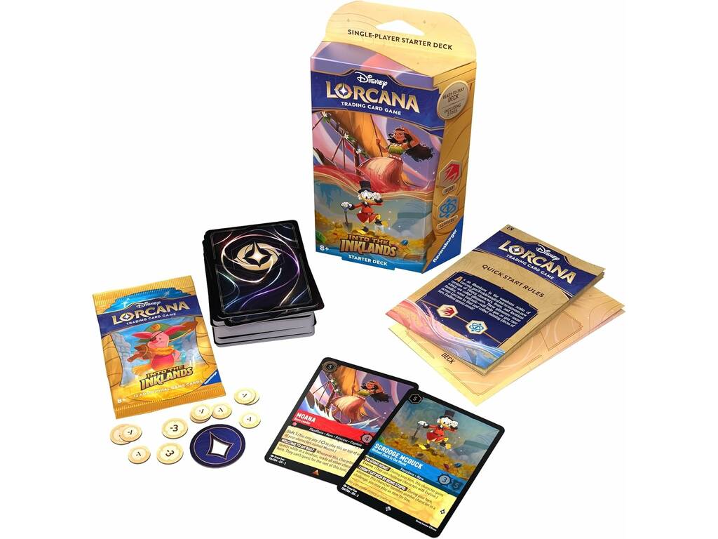 Disney Lorcana TCG Starter Deck Into The Inklands