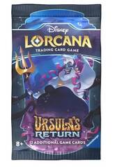 Enveloppe Disney Lorcana TCG avec 12 cartes de retour d'Ursula