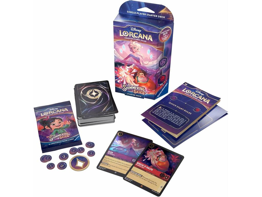 Disney Lorcana TCG Starter Deck Shimmering Skies