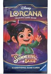 Disney Lorcana TCG Sobre con 12 Cartas Shimmering Skies