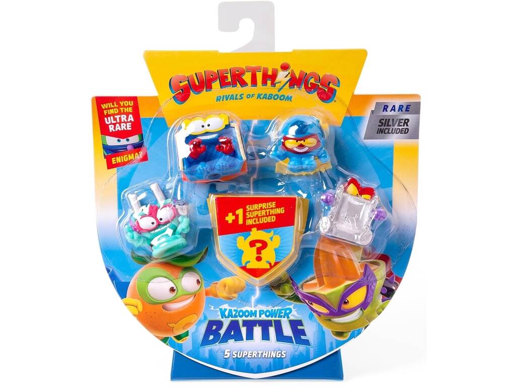 SuperThings Rivals Of Kaboom Kazoom Power Battle Pack mit 5 Figuren Magic Box PST15B616IN00