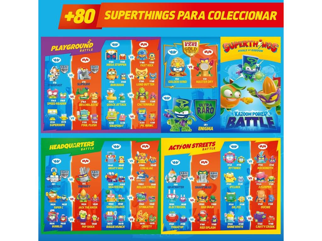 SuperThings Rivals Of Kaboom Kazoom Power Battle Pack 5 Magic Box Figures PST15B616IN00