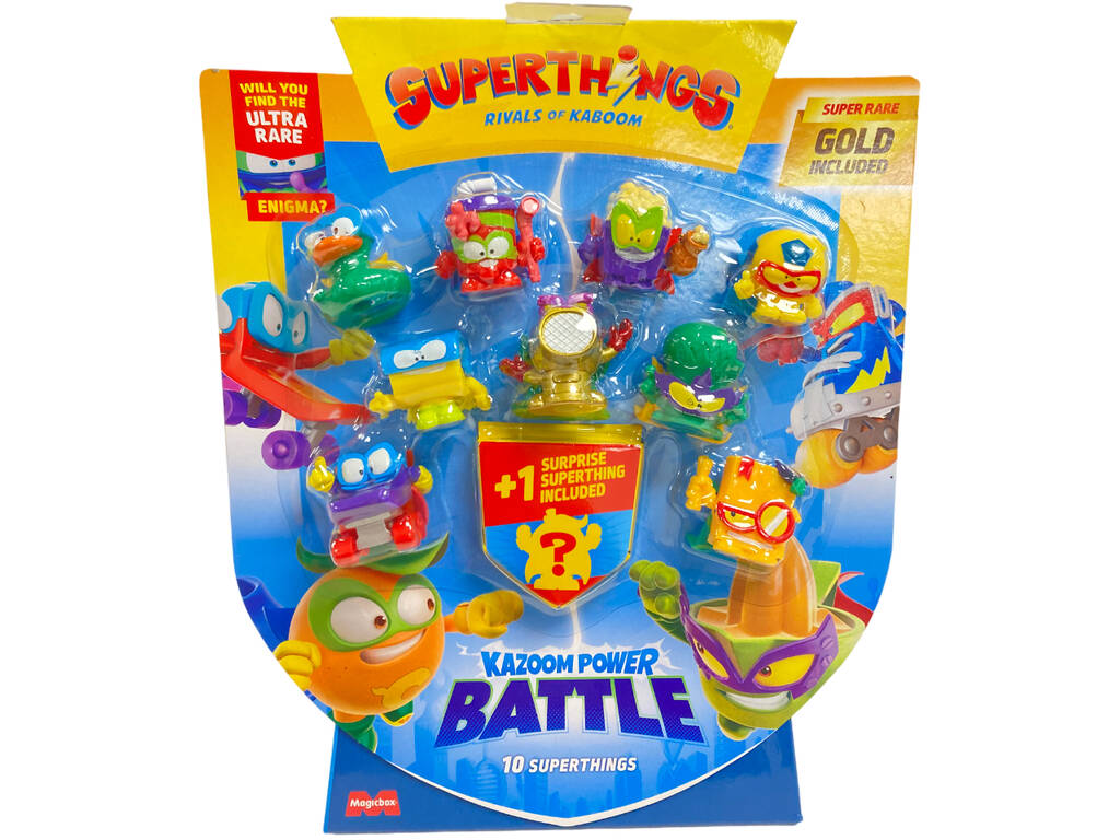 SuperThings Rivals of Kaboom Kazoom Power Battle Pack 10 figure Magic Box PST15B016IN00