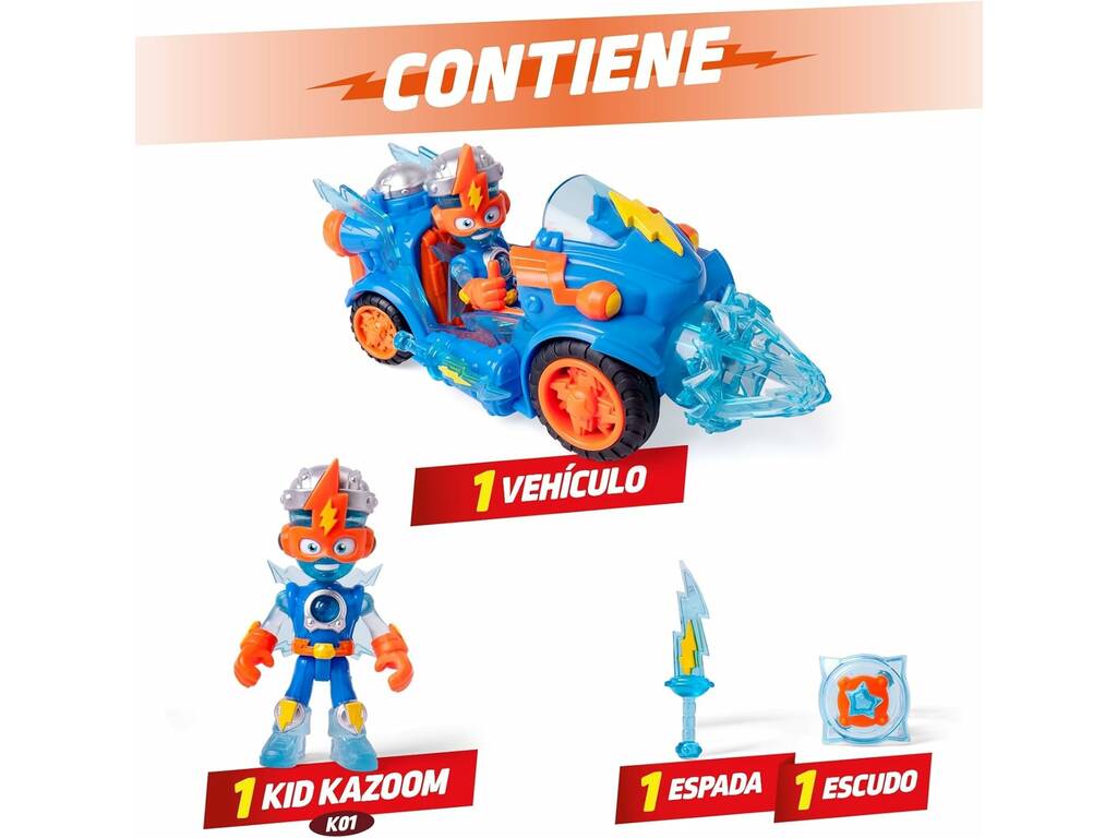 SuperThings Rivals Of Kaboom Kazoom Power Combat Vehicle Kid Kazoom Magic Box PSTSP116IN210