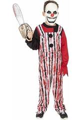 Déguisement enfant Clown fou Taille L