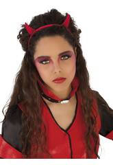 Diadema Diablesa Glitter Rubies S4346