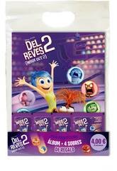 Inside Out 2 Pack promotionnel avec album et 4 enveloppes Panini