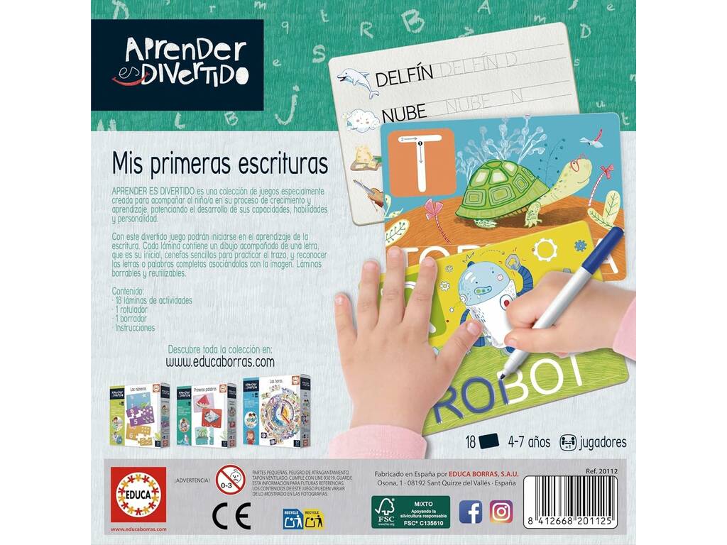Aprender É Divertido As Minhas Primeiras Escritas