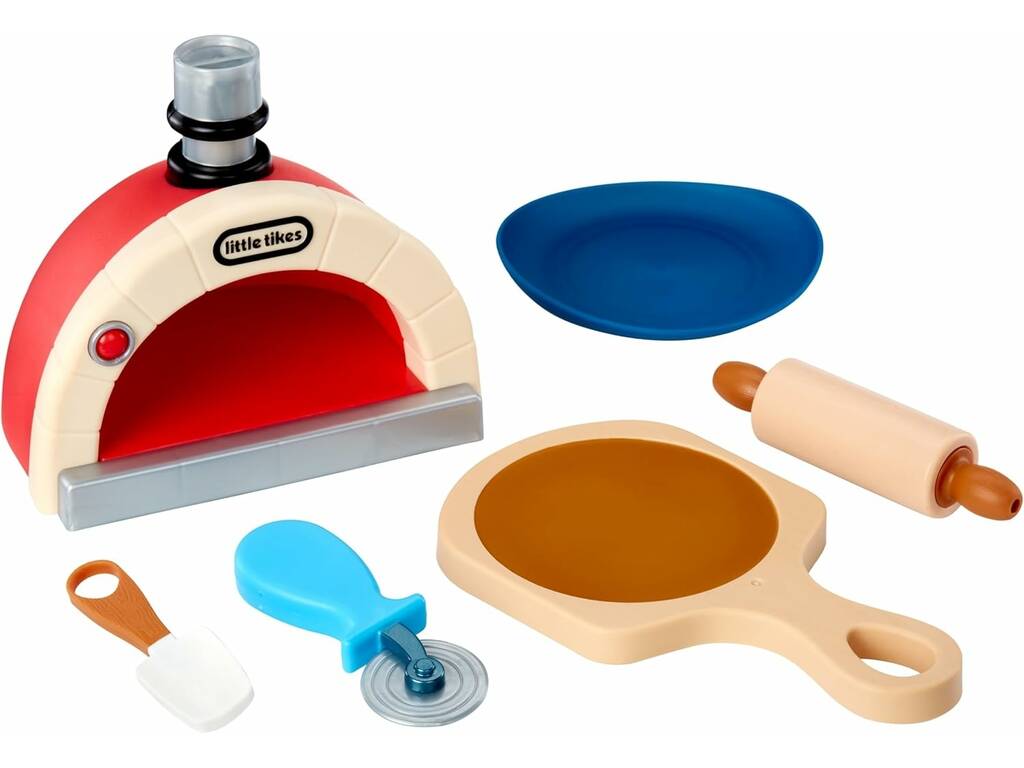 Creative Chefs Kit para Pizza Little Tikes com Acessórios