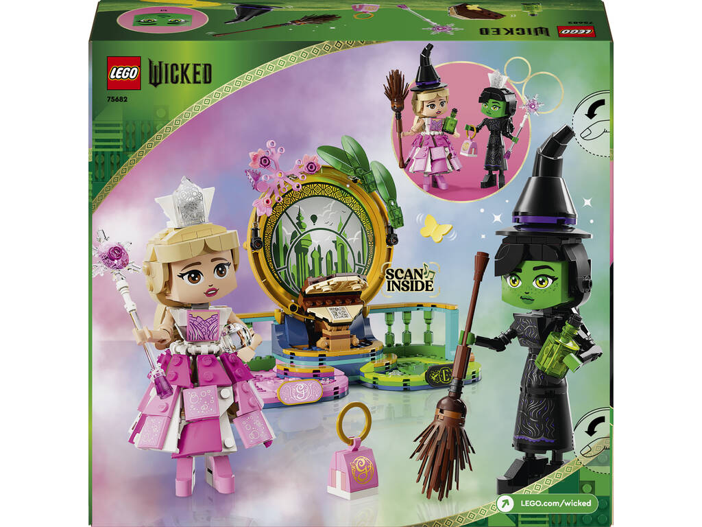 Lego Wicked Figures Elphaba et Glinda 75682