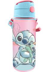 Stitch Aluminium-Trinkflasche mit Henkel 600 ml Kids ST00055